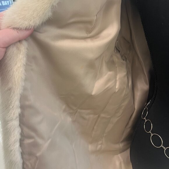 Vintage SAGA Mink Coat – Maison Blanche Size 12 - Picture 12 of 12
